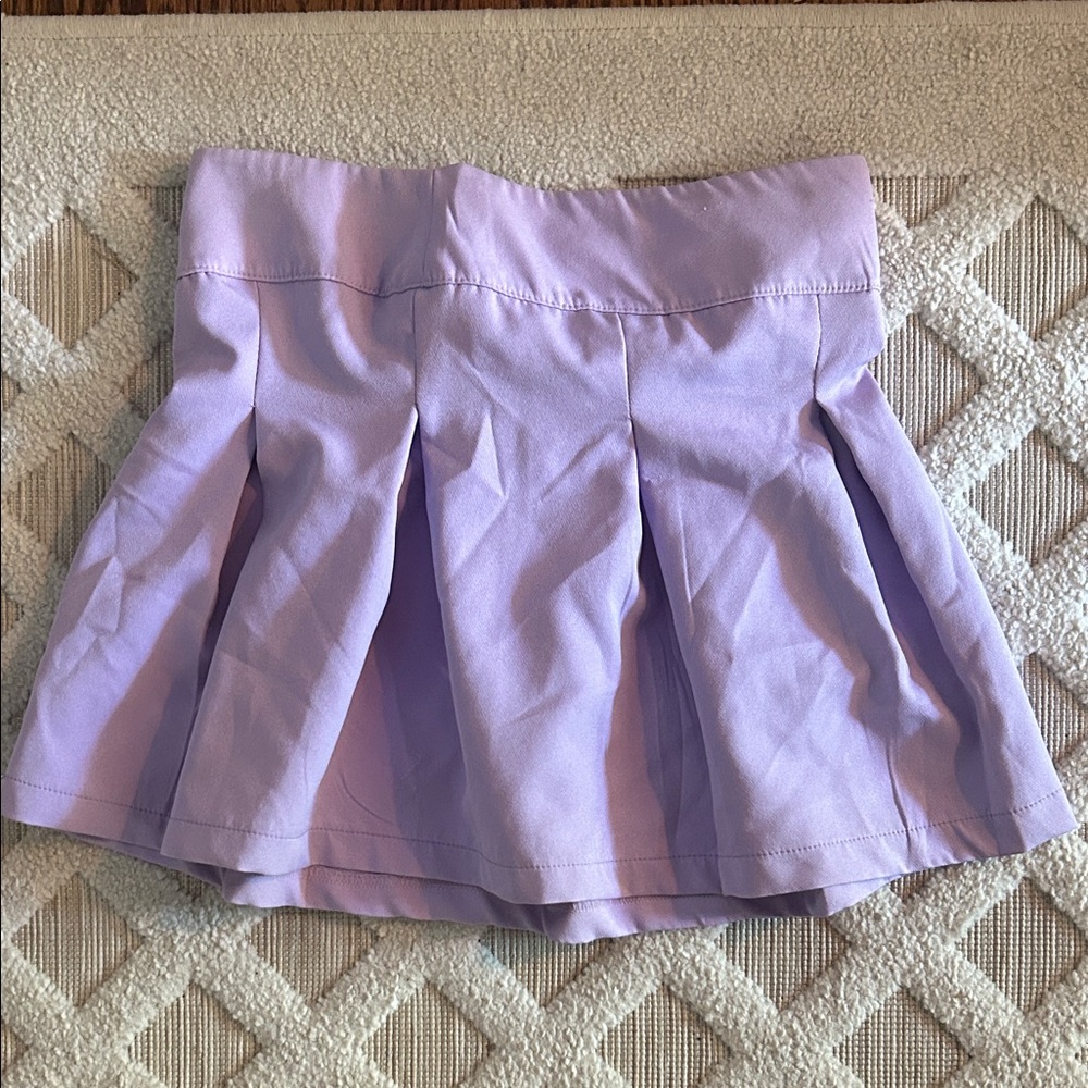 Lavender Pleated Women's Skirt size small $12